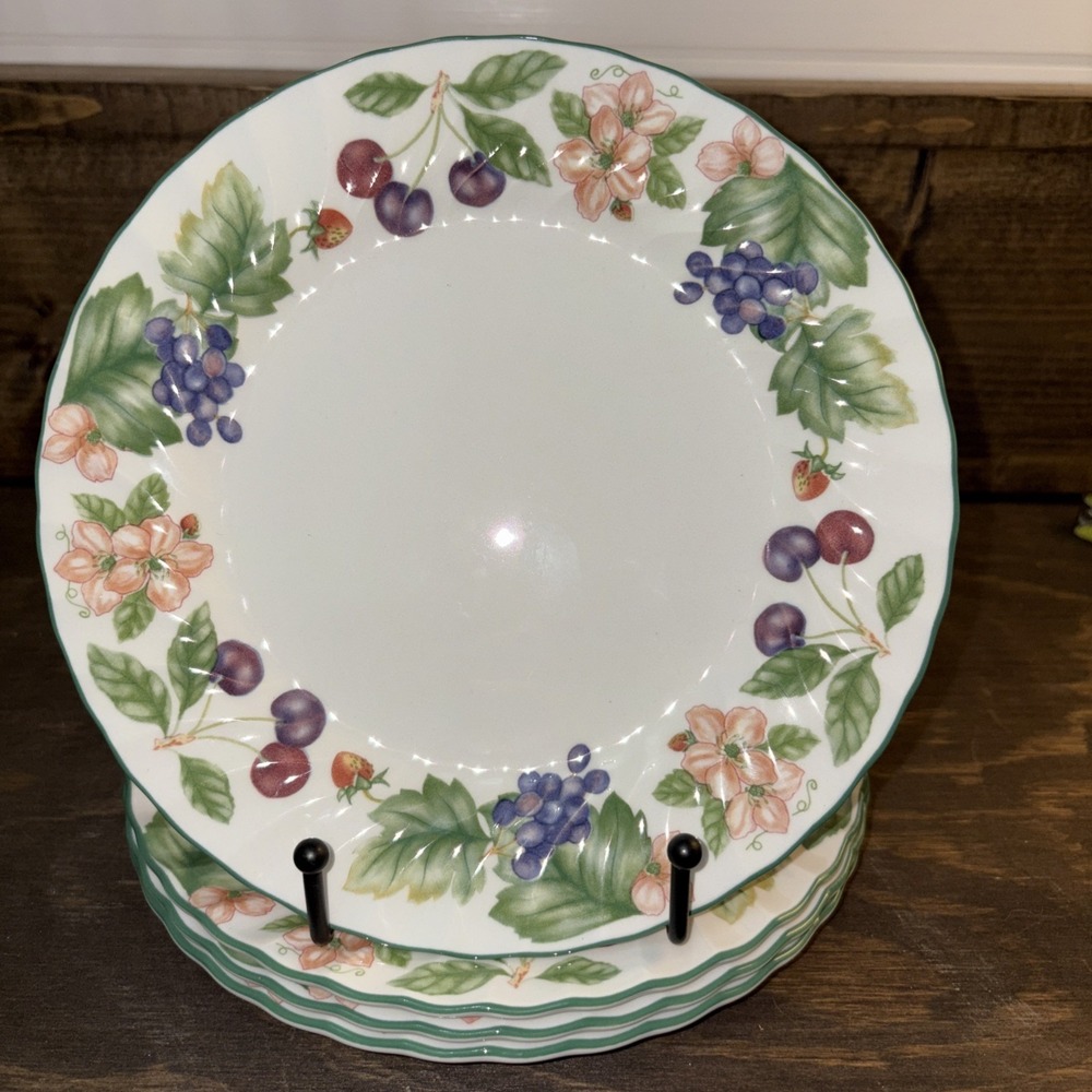 Johnson Brothers Cherry Blossom (4) Salad Plates, 7 5/8"